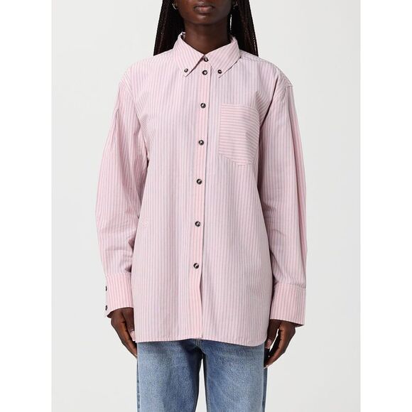 GANNI Sweaters - Ganni Shirt Woman Blush Pink